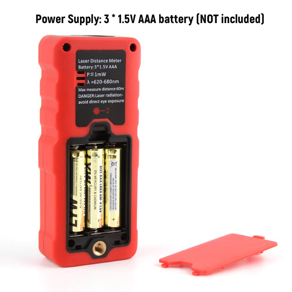 50 м/164 фута мини портативный цифровой лазерный дальномер высокой точности диаметр ЖК-дальномер