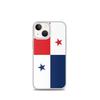 Coque iPhone - Drapeau Panama - iPhone 13 Mini - Souple - Multicolore - Vertical