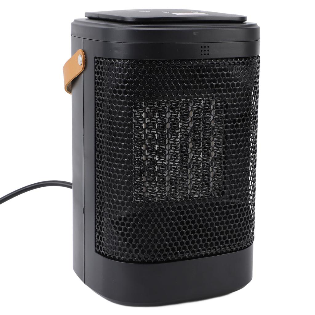 Настольный обогреватель 1500 Вт 5 с Быстрый нагрев 70° Осциллирующий 1-12-часовой таймер Дистанционное управление Предотвращение опрокидывания Спа