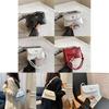Chic Casual Korean Style Solid Color Small Handheld Shoulder Bag Ideal For Daily Outfits In Multiple Colors