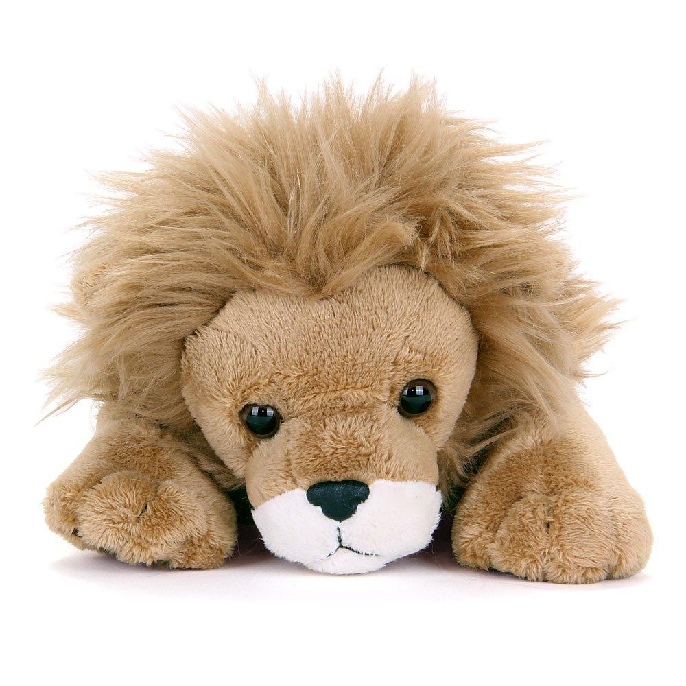 Carolata Lion Plush Toy (Large/Reclining Series/Soft Touch) Realistic Animal Toy Doll Gift Present Birthday (Twice Tested) / Christmas Present