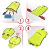3-in-1 inflatable safety buoy, dry pocket + backpack - green