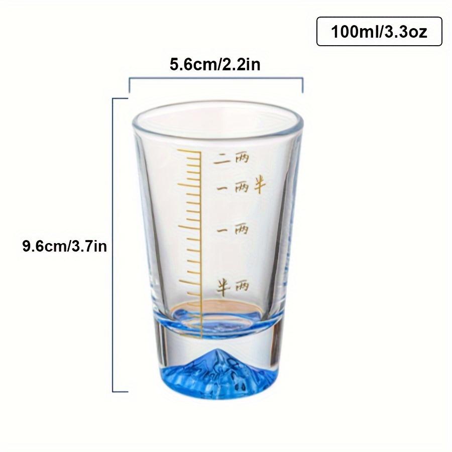 1 шт/6 шт. Горные стаканы для шотов, маленькие винные стаканы, китайские стаканы для байцзю для бара, паба, клуба, ресторана и домашнего использования, посуда для питья