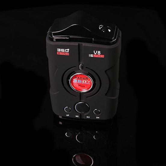 V8 Car Radar Detector Full-Band Scanning Advanced Safety Laser Defense Systems