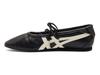 1182A704-001 1182A704-001 Женские кроссовки Onitsuka Tiger Gymnarina Черный/Кремовый (Женский)