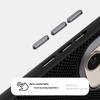 ABEEL For Honor Power 5G Magnetic Case Printed PC TPU Aluminum Alloy Leather Phone Cover
