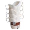 Heat-Resistant Paper Cup Holder, Fits 7oz and 9oz Paper Cups, White
