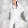 Adidas ЗНЕ. Серия SS23, однотонные свободные спортивные штаны с манжетами, женские брюки белого цвета IN5140