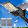 Incredibly Bright Solar Street Aluminum Alloy IP67 Sensor Solar Light for Outdoor Separate Solar LED Street Outdoor Lighting for Parking and Remote