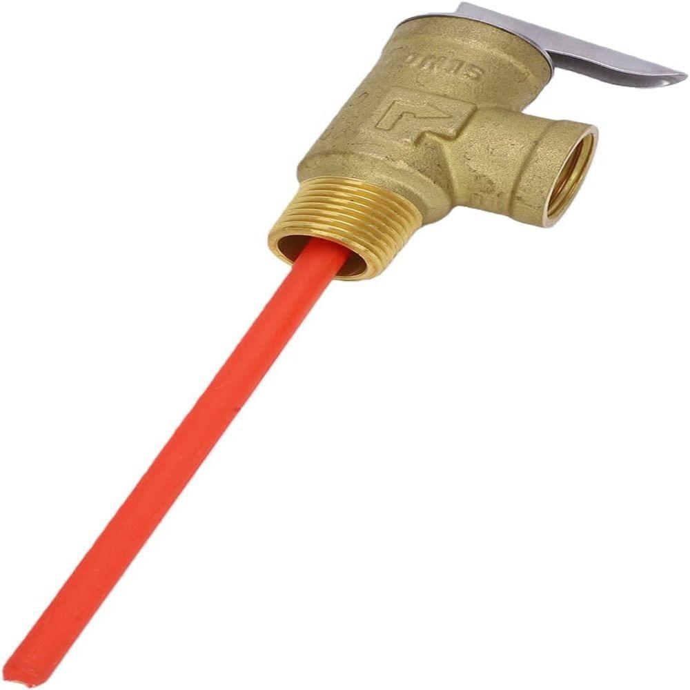 1/2 Inch NPT Thread Pressure Relief Valve 150 PSI Water Heater Valve RV Hot Water Heater