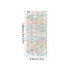 PVC Flower Window Electrostatic Stickers Privacy Protection Static Cling Decoration Reusable Glass Decals for Home Bathroom