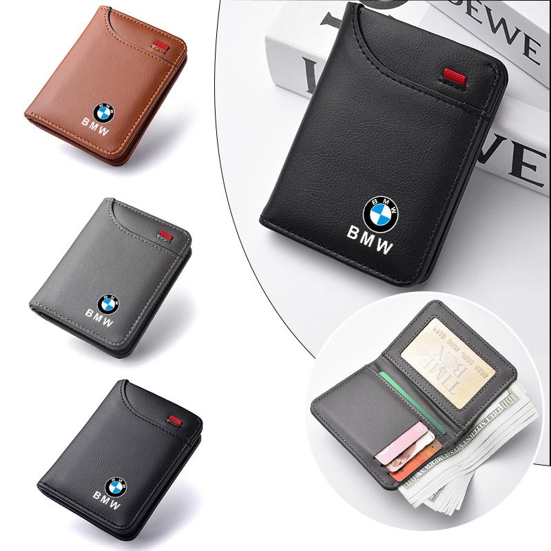 MXUI1 Car Iinterior Stickers Car Portable Wallet for BMW M Power X1X2 X3X5 X4 X6 X7 1 3 5 6 7 Series F40 E60 E90 F10 F15 F30 G20 G30