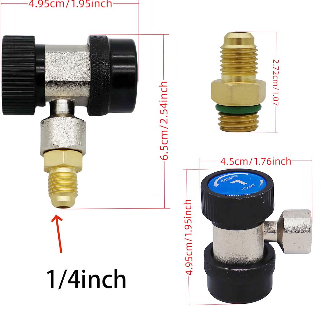 R134a Car Air Conditioner Quick Connector Plug Adapter HL Distributor Plug Adapter Removal Tool Auto Accessories