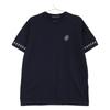 LOUIS VUITTON Black HRN42W Signature Short Sleeve Crew Neck tops M NavyUsed
