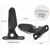 Electric Bicycle Cycling Accessories Set Rear Seat Pedals Foot Mat Supports for Comfortable Riding Experience 6