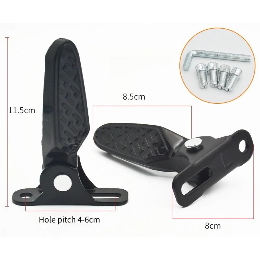 Electric Bicycle Cycling Accessories Set Rear Seat Pedals Foot Mat Supports for Comfortable Riding Experience 6