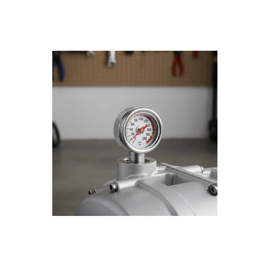 Motorcycle Oil Temp Gauge Compact Engine Temperature Gauge M20 1.5 Oil Thermometer Heat Resistant for Maintenance