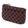 Indenya Inden Coin Purse Deerskin Takane Fuji Pattern Black X Red Lacquer Mt. 2801-21