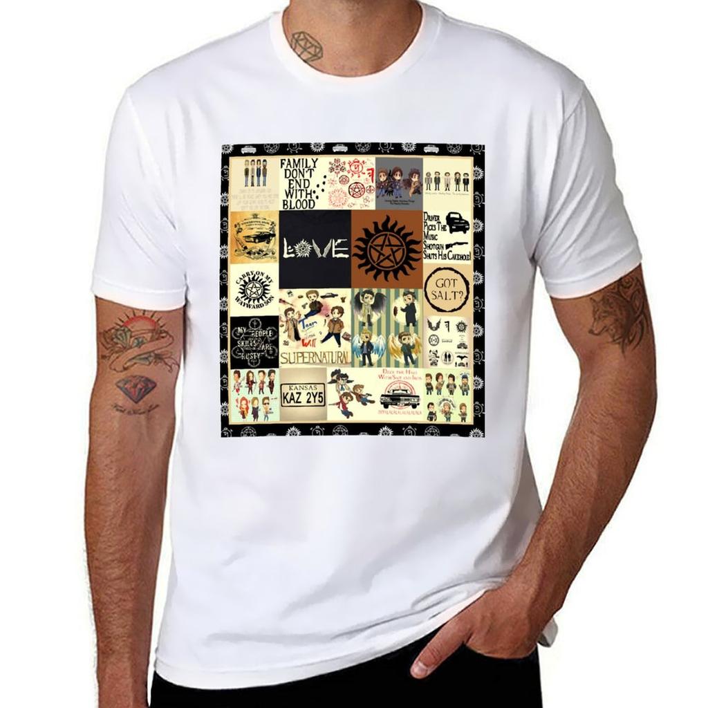 Unisexs My Favorite Supernatural Seasons Funny Graphic Gifts Tshirt Summer Holiday Casual Tee Tshirt
