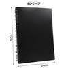 A4 Size/320*240mm 20-Pocket Clear File, 40 Pages, Ring-Type, Direct-Write Design, Music Score Holder, Band File