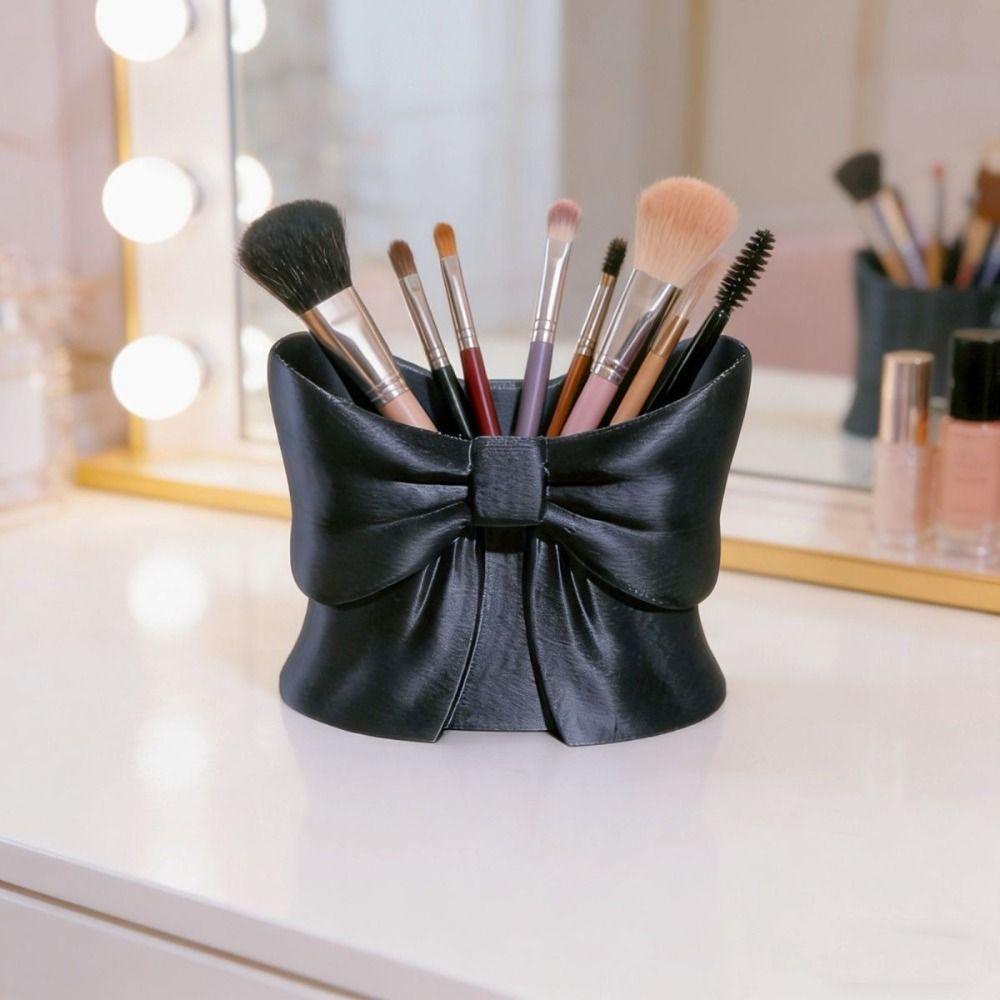 TPU Makeup Brush Holder 3D Printed Cosmetic Brush Organizer Cosmetic Brush Storage Box Cosmetic