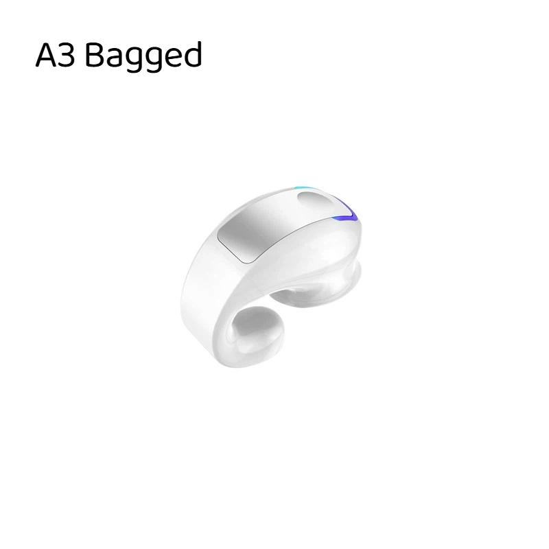 1 Набор Беспроводная Bluetooth-гарнитура 5.3 с костной проводимостью, Одноухий зажим, Легкие наушники для ежедневного использования, Подарки