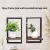 1/2Pcs Wall Plant Shelf Space Saving Plant Display Rack Strong Load-bearing Easy Assembly Indoor Plant Stand Wall Decor