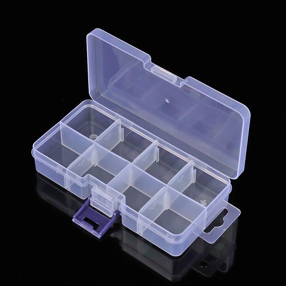 Boxes Jewelry Beads Container Fishing Tools Box Small Items Sundries Transparent Storage Box