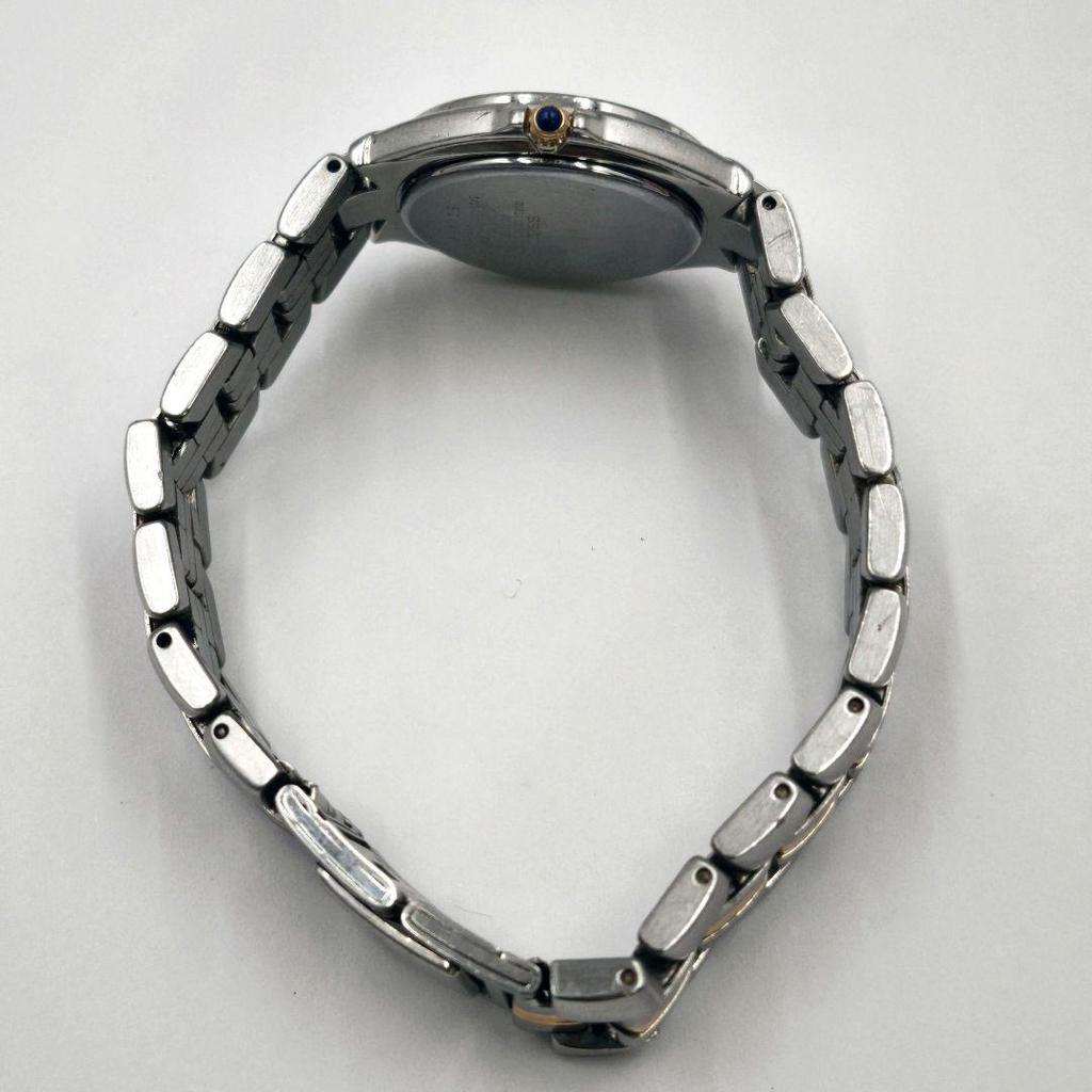 [Б/У] Рабочие часы Seiko Exceline, комбинированные, на батарейке, оригинальный ремешок