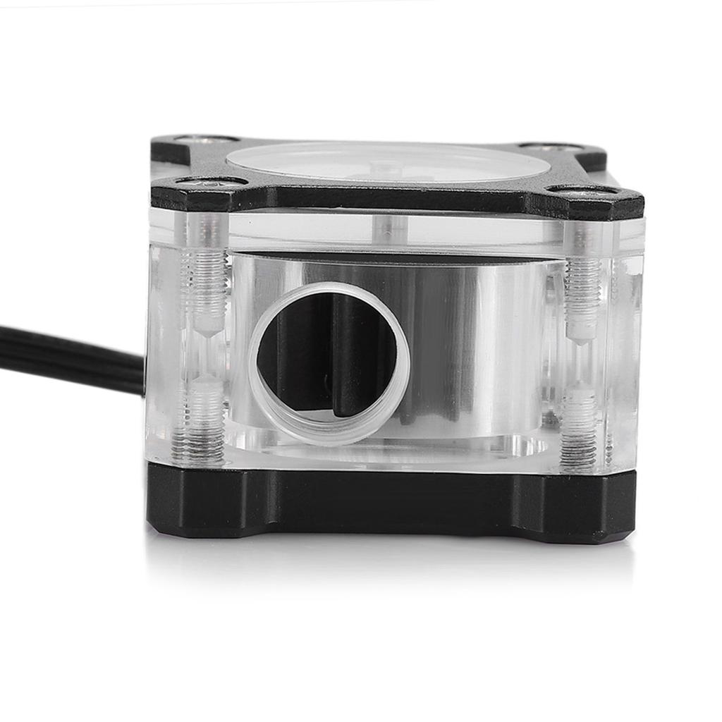 R3 RGB Colorful Computer WaterCooling Water Flow Meter G1 4 Female Thread Computer Accessories