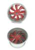 Осевой вентилятор, устойчивый к высоким температурам:  масло- и влагозащищенный, высокая эффективность, большой воздушный поток, низкий уровень шума, энергосберегающий, полностью медный двигатель.