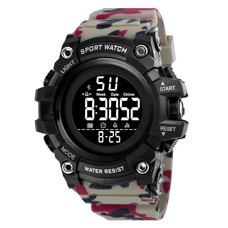 YIKAZE Military Sport Watches Waterproof Men's LED Digital Watch Big Dial Alarm Clock Multifunction Sport Watch for Man Kid Gift