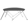 4 Bow Bimini Top Anthracite 243 x (230 244) x 137 cm