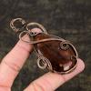 Подвеска из медной проволоки ручной работы из балтийского янтаря 3,43 O0d45