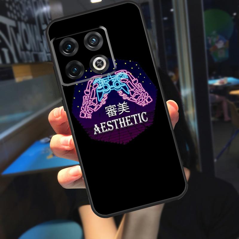 Ретро Эстетика Японская Игра Окончена Чехол Для OnePlus 10T 8T 9RT 12 13 13R 11 9 10 Pro OnePlus Nord 4 CE 2 3 Lite N20 N30 Чехол
