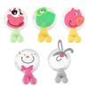 Newest 3D Cartoon Animal Cute Sucker Toothbrush Wall Holder Suction Cup Bathroom