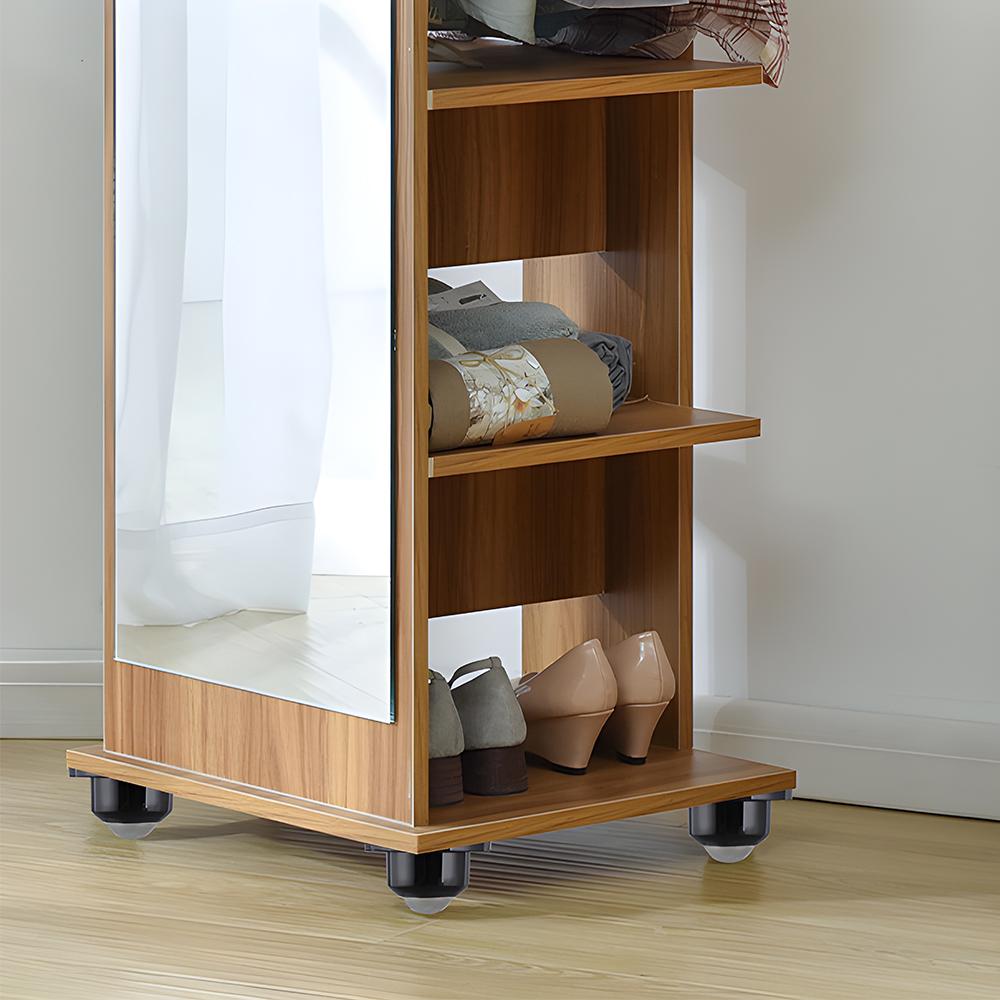 4 шт. мини-поворотные колеса из нержавеющей стали для настольных стульев, ролики с вращением на 360°, самоклеящиеся ролики, универсальное колесо