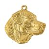 Labrador Retriever - Dog necklace in gift box, gold-plated pendant for dog fan, striking jewellery by Art-Dog