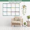 2026 Dry Erase Calendar – Large Yearly Wall calendar 2026, 38.19'' x 25.2'', 2-Side Reversible Calendar 2026, Vertical/Horizontal, Jan 2026 – Dec