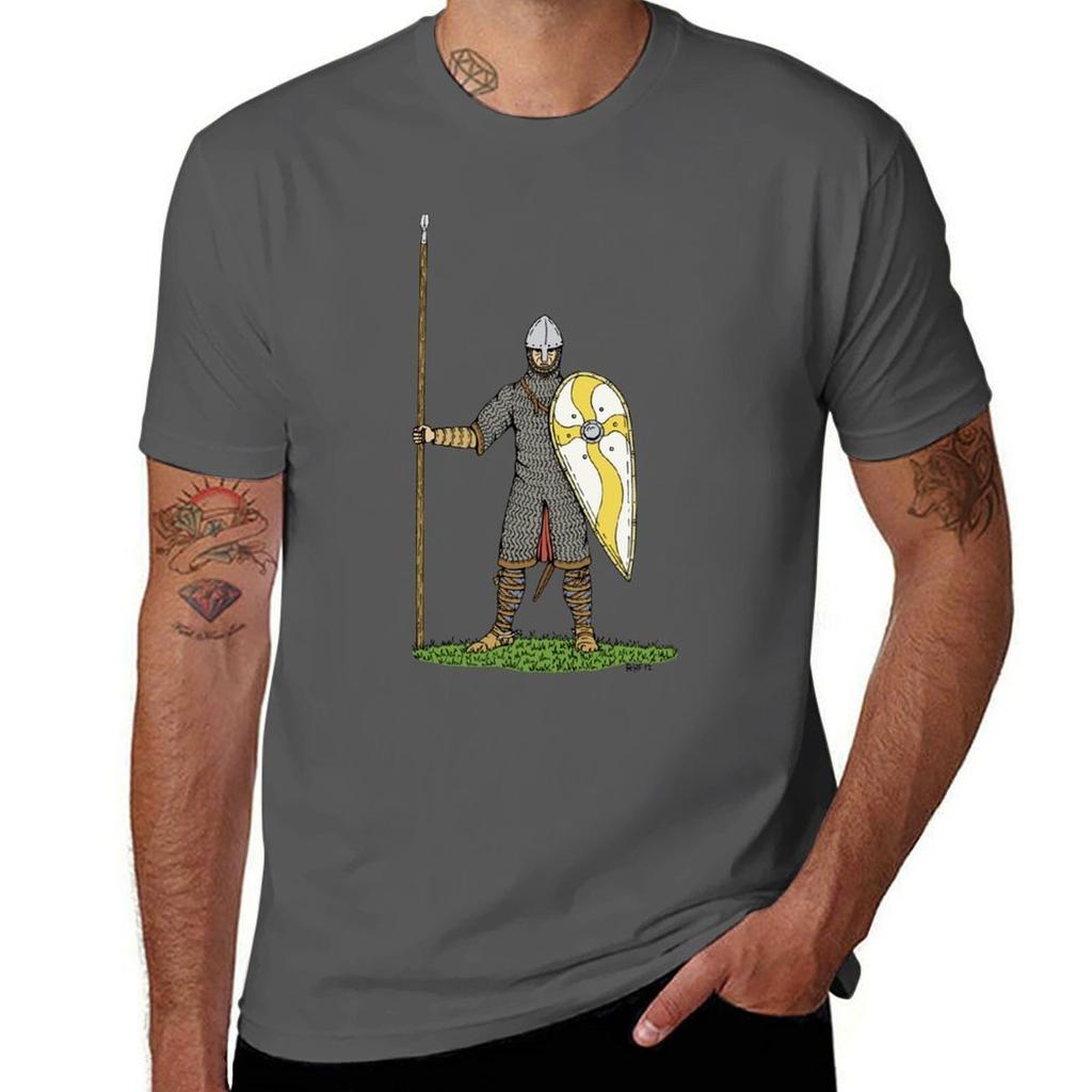 NorUnisex Knight Circa  TShirt Stain Resistant Casual Tee