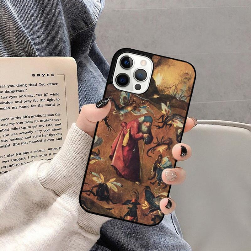 Hieronymus Bosch Art Phone Case For iPhone 17 Air 16 15 14 plus 11 12 13 Pro Max coque Cover Shell