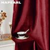 1 шт. NAPEARL 70-80% затемняющие итальянские бархатные однотонные универсальные шторы для гостиной спальни домашнего декора