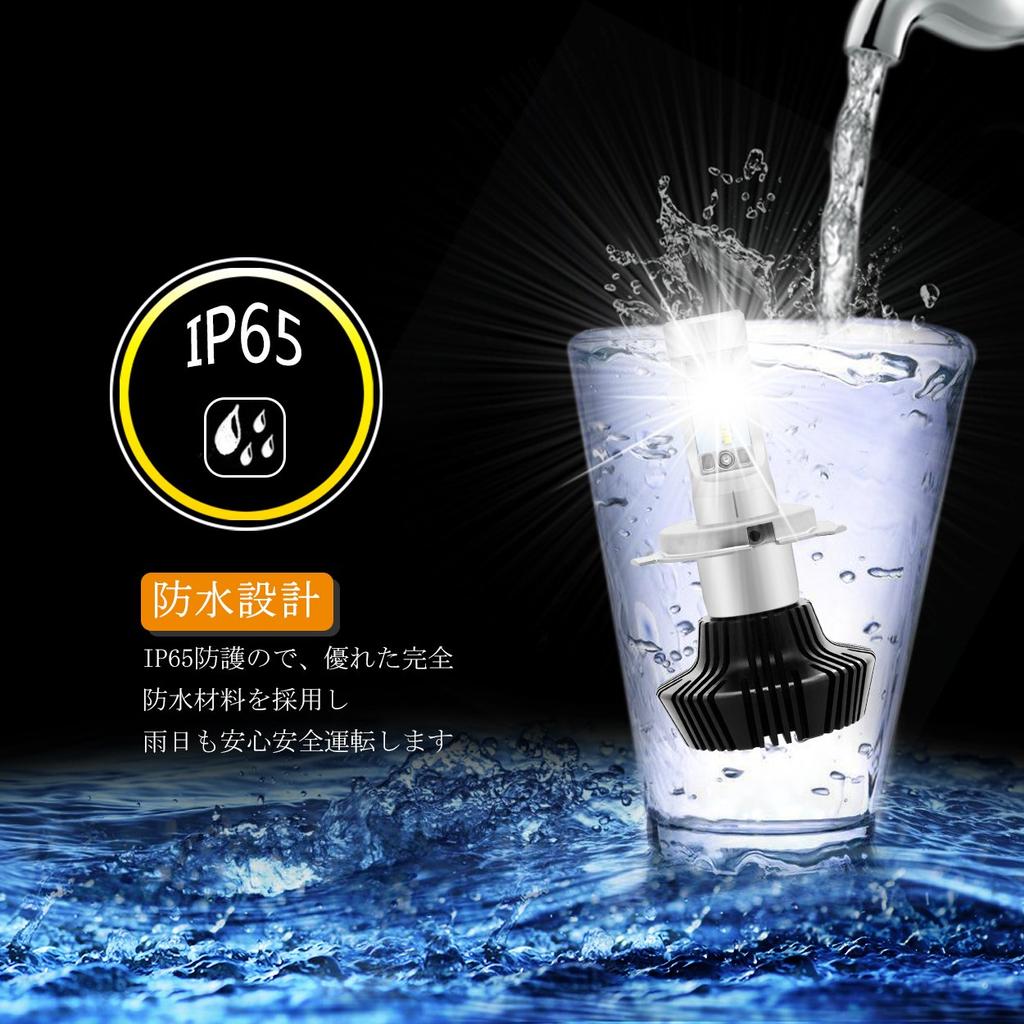 Светодиодные лампы для фар Autofeel, Долгий срок службы, Набор из 2 штук