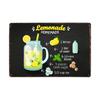 Лимонадный напиток, конфеты, винтажные жестяные вывески, кафе-бар, паб, Ретро Настенный декор, металлический плакат 20x30 см