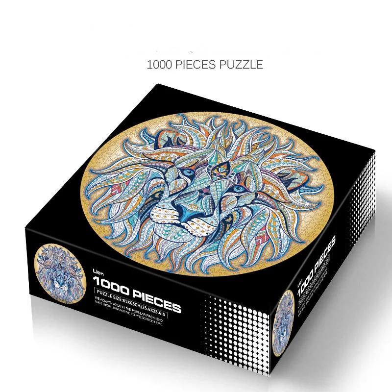 Пазл из 1000 деталей для взрослых. Сложный. Большой размер. Игрушки-пазлы. Можно использовать как настенное украшение для дома. Подарок.