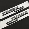 3D ABS Glossy Black Car Fender Badge Turbo 4MATIC Sticker Rear Trunk Emblem A45 Logo For A 45 AMG W176 W177 Accessories
