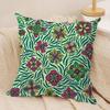 HHilary LLeslie Art Flower Cushion Cover Short plush Doublesided Print Square Throw Pillow Covers Sofa Home Cushion Decor