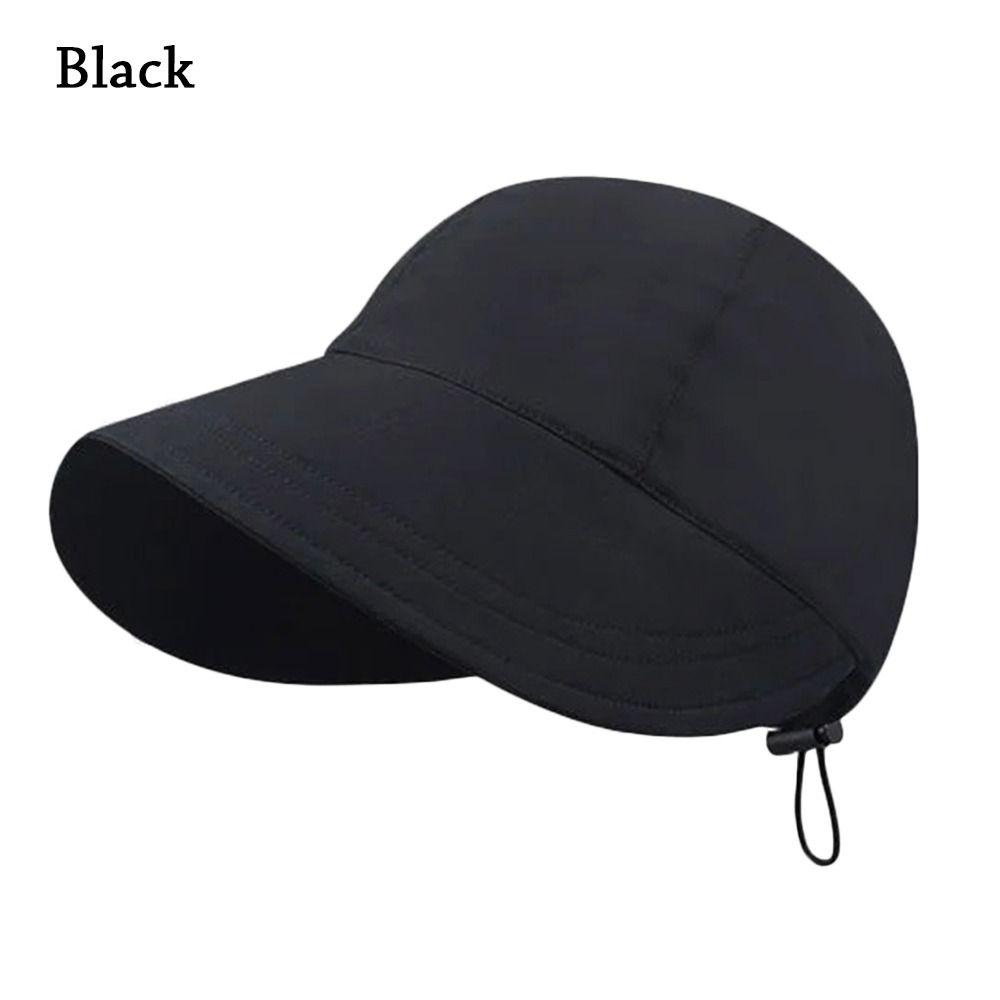 Быстросохнущая Складная Регулируемая Пляжная Кепка с Широкими Полями Солнцезащитная Шляпа Панама Шляпа Рыбака