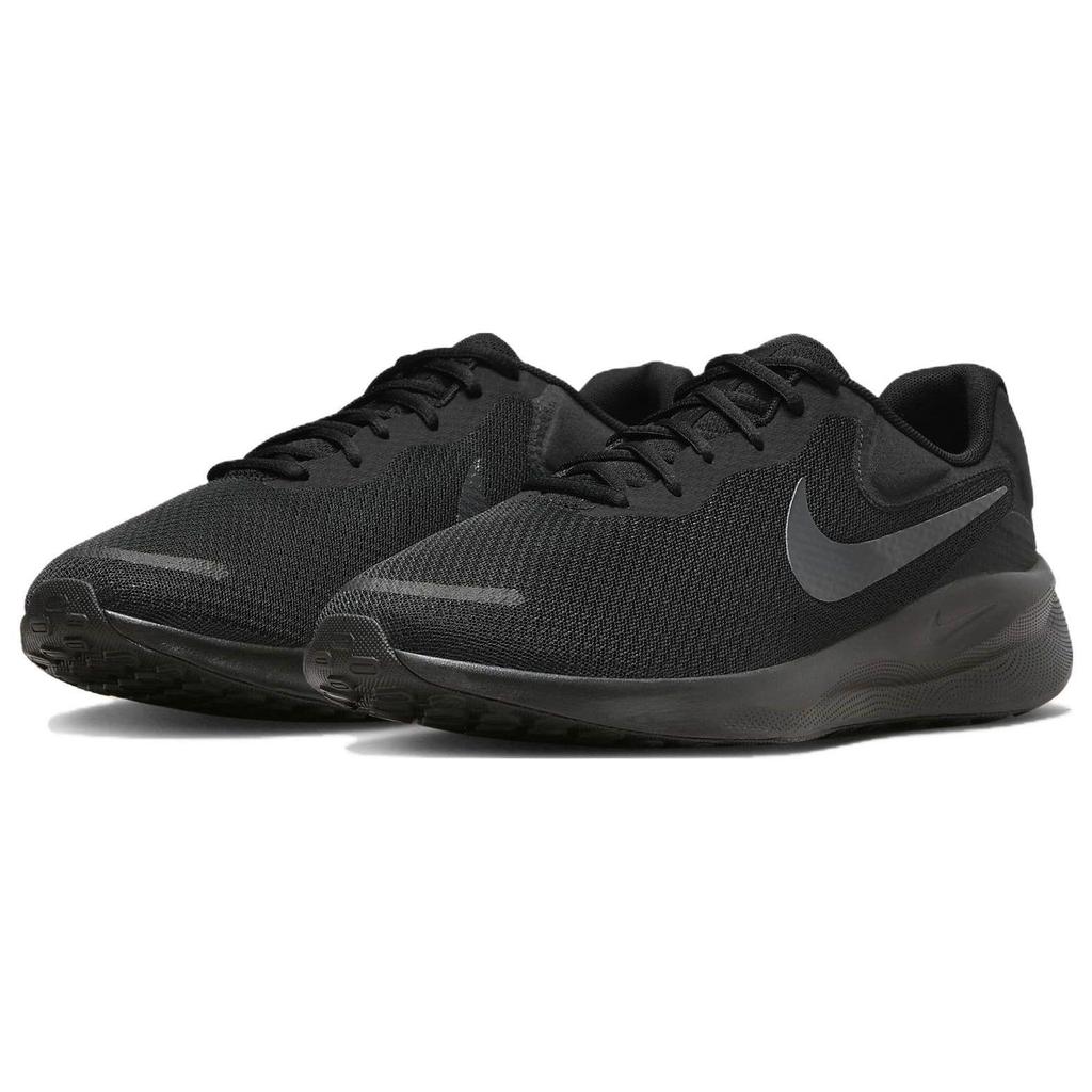 Nike Мужские беговые кроссовки Revolution 7 Extra Wide Черный Off Noir FB8501-001