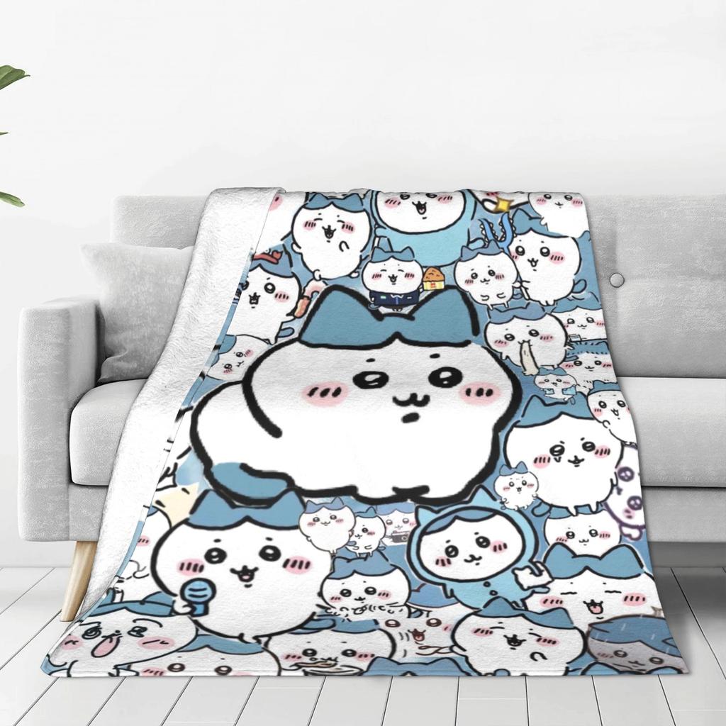 Милая коллекция Чиикавы Теплое мягкое одеяло Для девочек и мальчиков Плюшевое одеяло-плед Новинка Домашний декор Фланелевое покрывало Покрывало для дивана-кровати